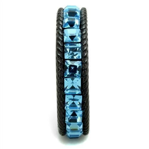 Black Stainless Steel Ring with Top Grade