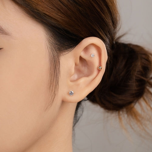 Solid Gold Piercings
