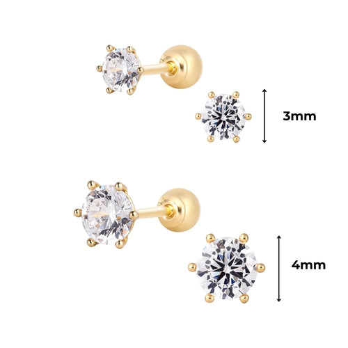 Solid Gold Piercings
