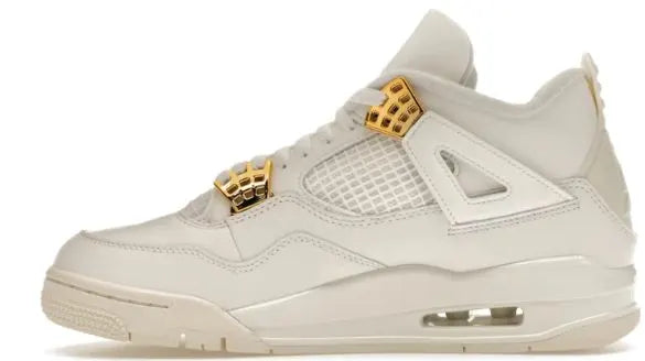 Jordan 4 Gold Metallic